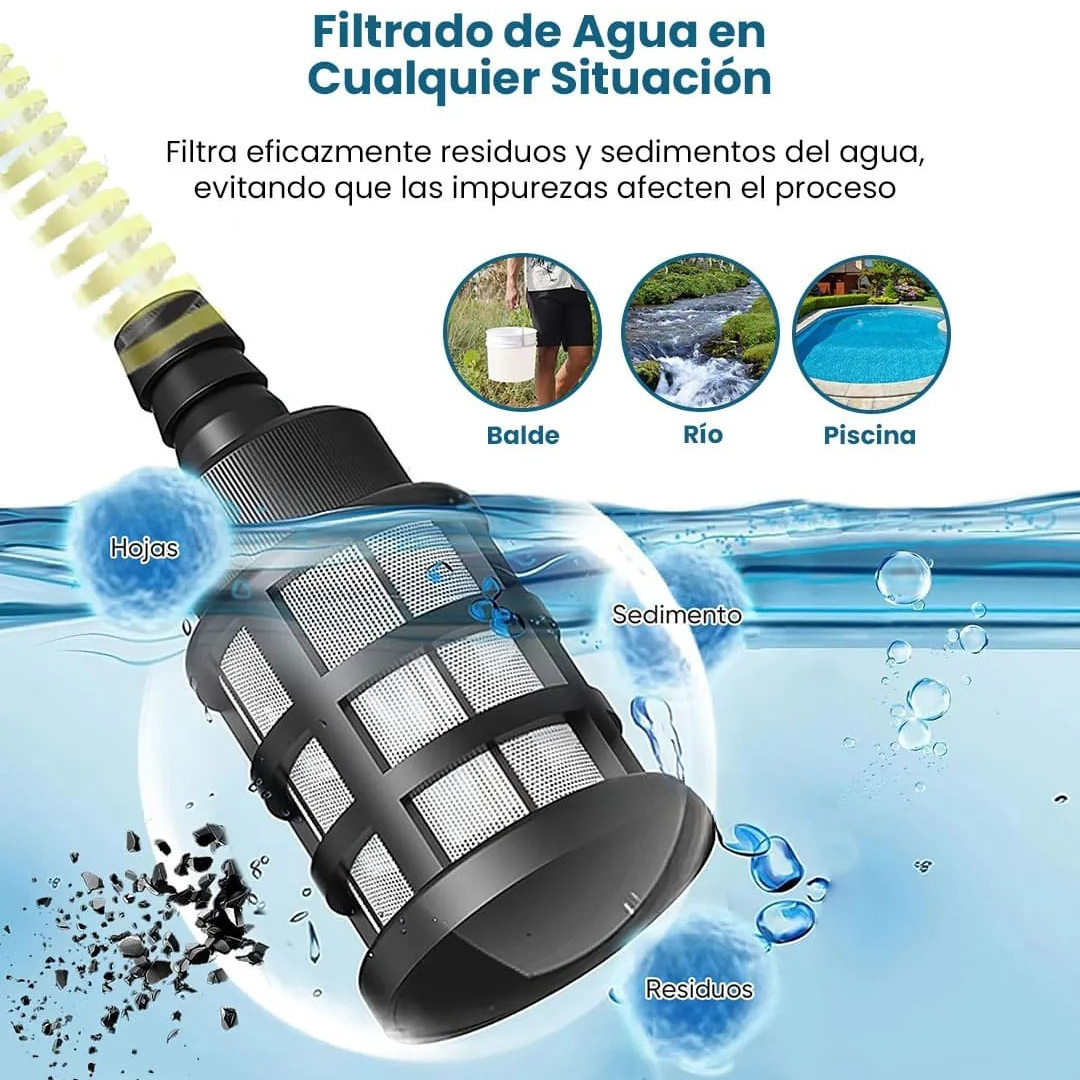 ÚLTIMO DÍA DE PROMOCIÓN - Hidrolavadora Inalámbrica + 2 Baterías de REGALO con ún 40% de DESCUENTO