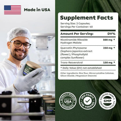 Cuida Tu Cuerpo y Mente: 40% de Descuento en Resveratrol + NAD+ para una Vida Más Larga y Saludable! DESCUENTO ESPECIAL EN SEGUNDA UNIDAD