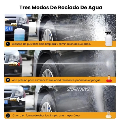 ÚLTIMO DÍA DE PROMOCIÓN - Hidrolavadora Inalámbrica + 2 Baterías de REGALO con ún 40% de DESCUENTO